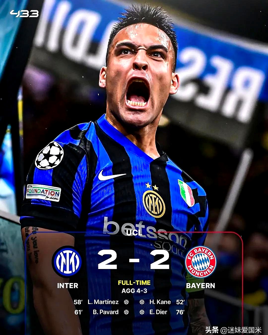 里程碑夜国际米兰遗憾出局，英超赛前刷纪录，震撼外界，资深球员宣示担当的简单介绍-kaiyun